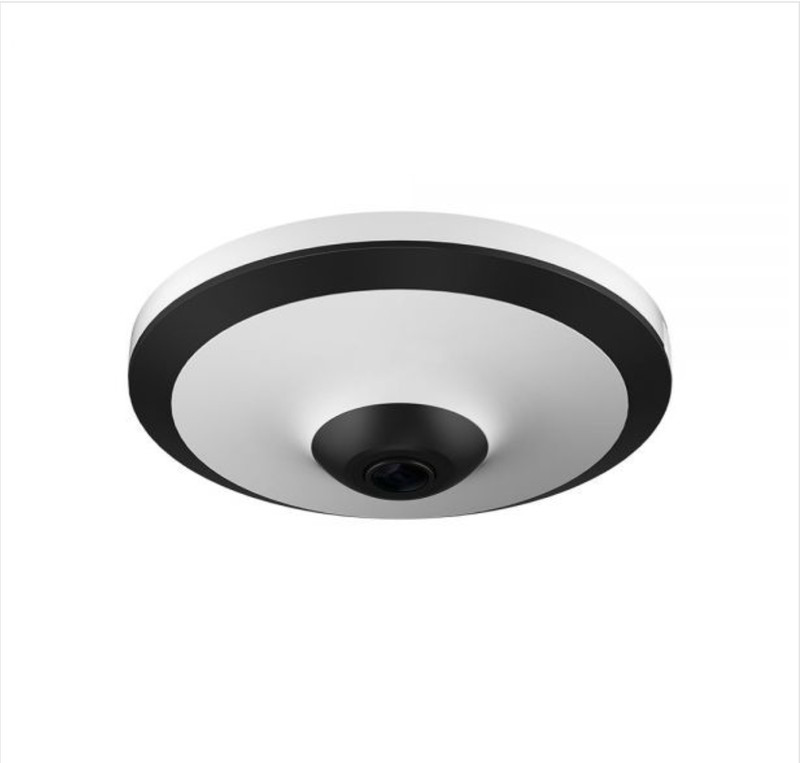 HNC5I451-AS IP 5MP/30fps 1.4mm 32ft IR WDR Starlight Mic Fisheye Dome Camera