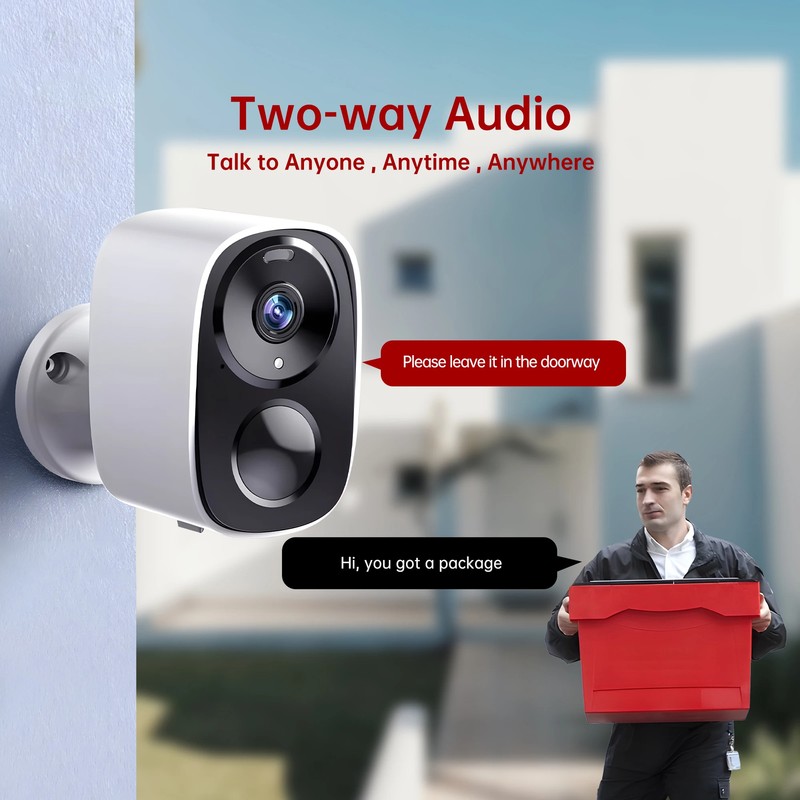 Wireless Outdoor Wifi Solar Camera 4MP PIR Human Detection CCTV Security Cameras gallery