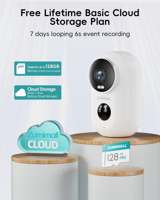 Security Cameras Wireless Outdoor with Magnetic Mount, No-Drill Installation,... gallery