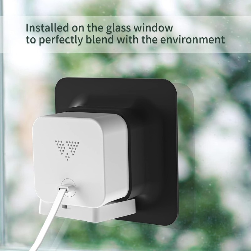 Black Window Mount for Wyze Cam V3/V3 Pro/V4 - Easy Installation 2-Pack gallery