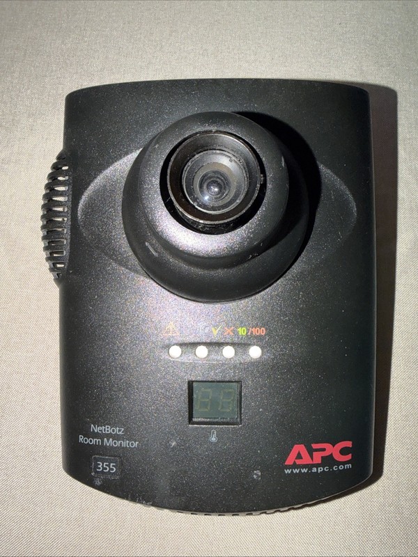 APC NetBotz Room Monitor 355 Security Camera NBWL0355 NBWL0355A