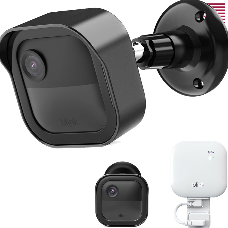 Blink Outdoor 4th Gen Mount with Weatherproof Cover – 360° Rotation Capabilities