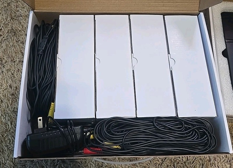 SVS Shield Surveillance 4x Cameras H.264 Security DVR 8-Channel SVS2400 No Hdd gallery
