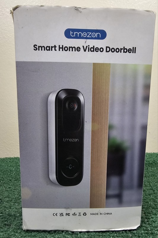 TMEZON Smart Home Video Doorbell Camera 2K Resolution Wireless Connectivity
