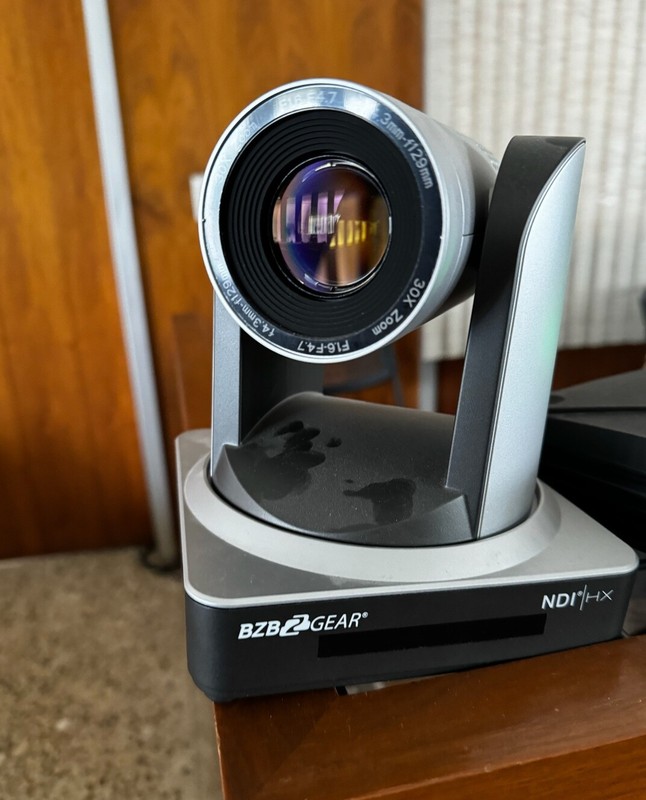 BZBGEAR PTZ 30X Zoom HD HDMI/SDI Live Streaming Camera (Gray) BG-LVPTZ-30XHSP-G