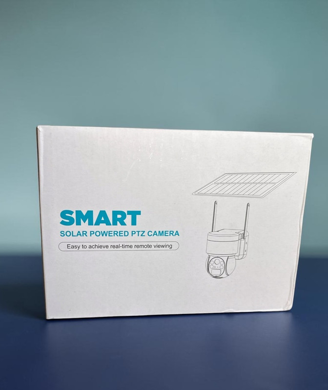 Smart Solar Powered PTZ Security Camera Wireless Outdoor Night Vision Wifi NIB