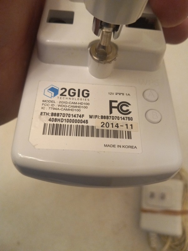 2GIG 720P Indoor WiFi IP Security Camera 2GIG-CAM-HD100 gallery