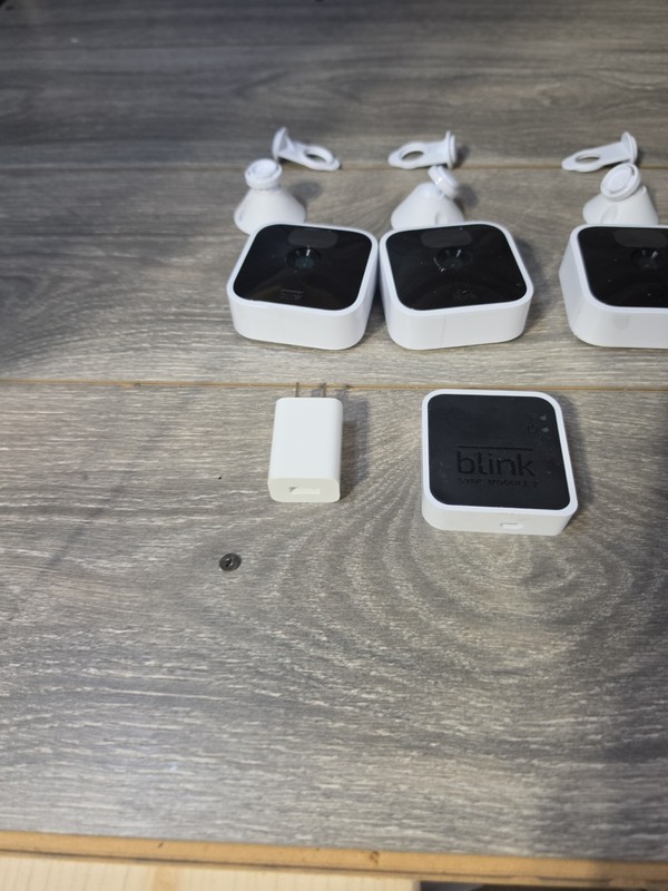 Blink Indoor 3rd Gen Battery Powered Security Add-On Camera x4 & Sync Module gallery