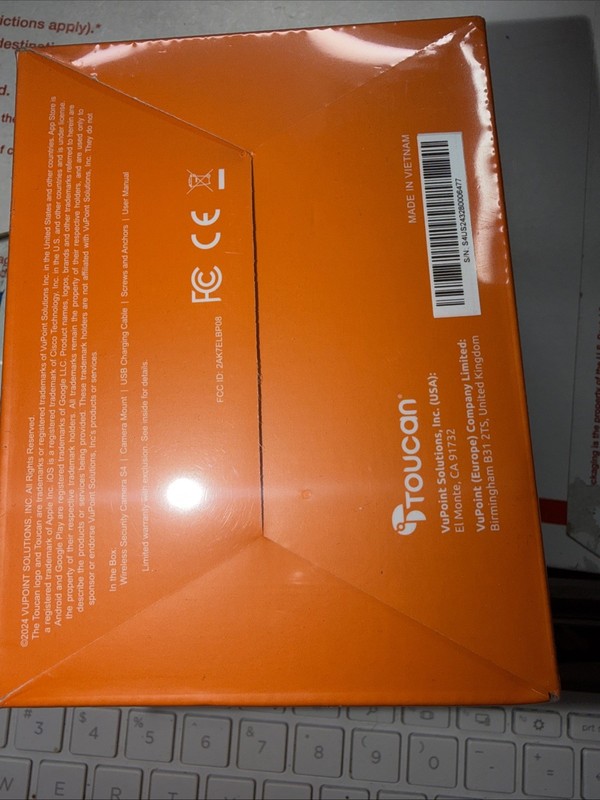 Toucan Wireless Security Camera S4 - Model# TWC400S - White gallery