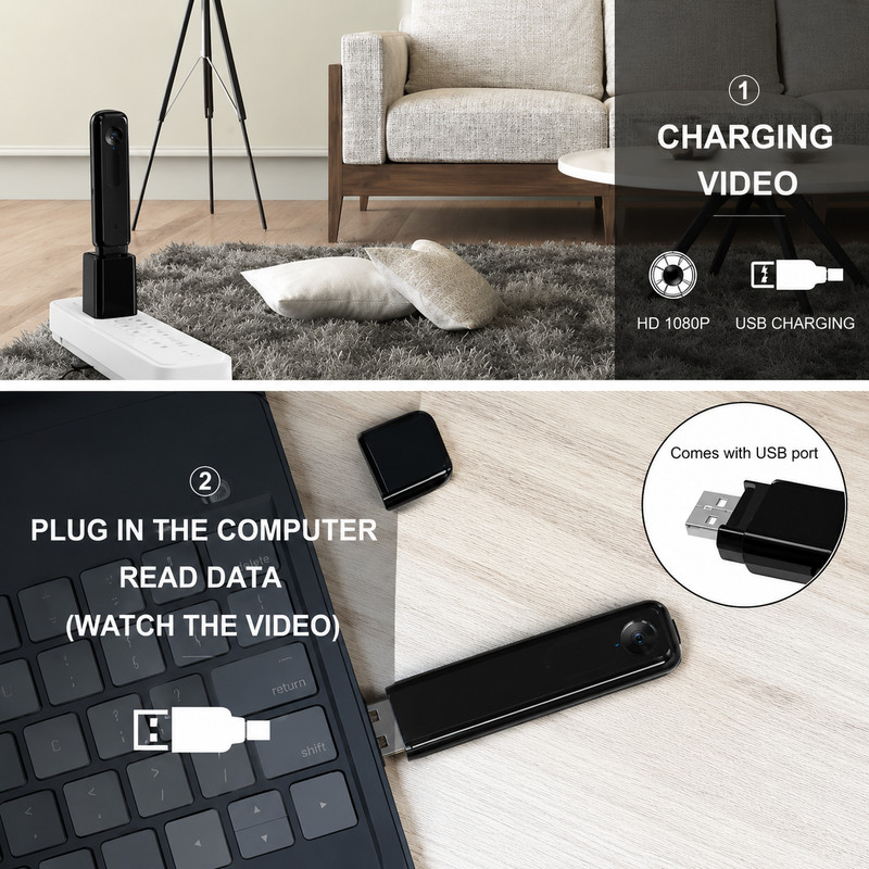 Mini Body Camera HD 1080P Portable Video Recorder Security Pocket Cam USB gallery