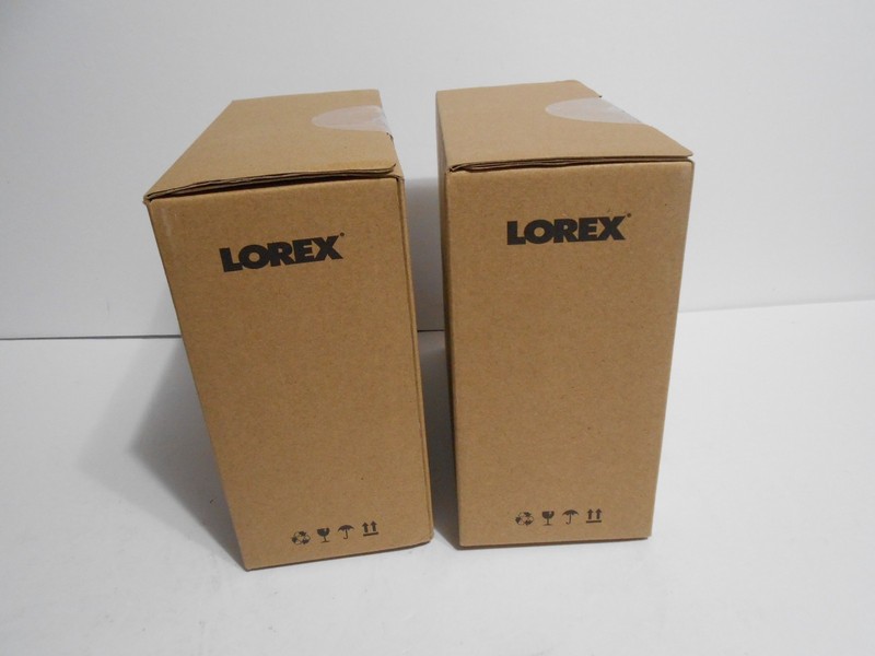 Lot of 2 - NEW Lorex by FLIR LAB243SB 4.0-Megapixel HD Bullet Camera gallery