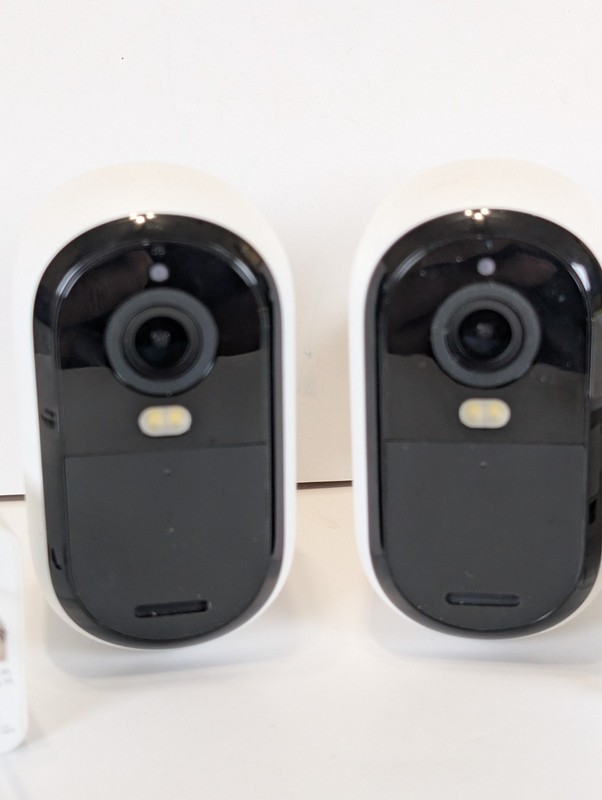 Arlo 2K Security Camera Bundle 2 Cameras VMC3050 Charging Dock VMA4400 gallery