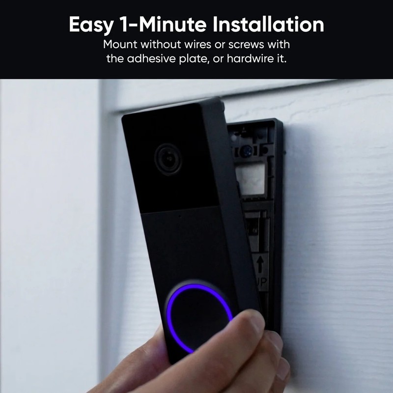 WYZE Duo Cam Video Doorbell (Chime Included) gallery