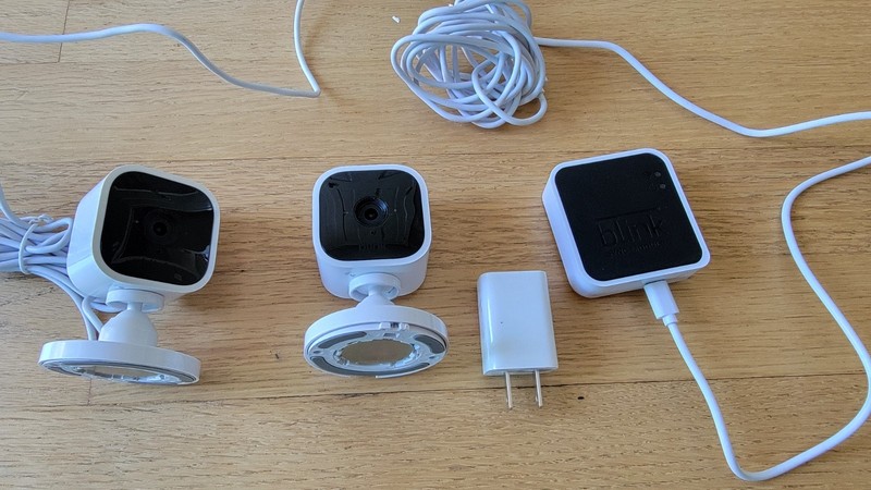 Blink Mini Camera Bundle: 2X Minis, 1X Sync Module 2, more