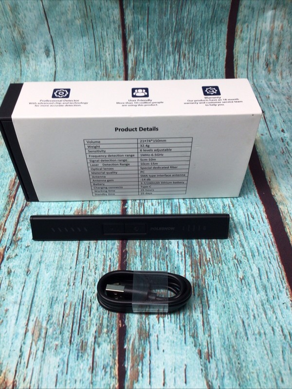 POLESNOW Hidden Camera Detectors Bug Detector Anti Spy Camera Finder GPS Trac... gallery
