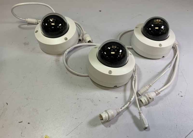 (Lot of 3) Alarm.com ADC-VC827P 1080P In/Out 2MP Dome Surveillance Camera “H1C”