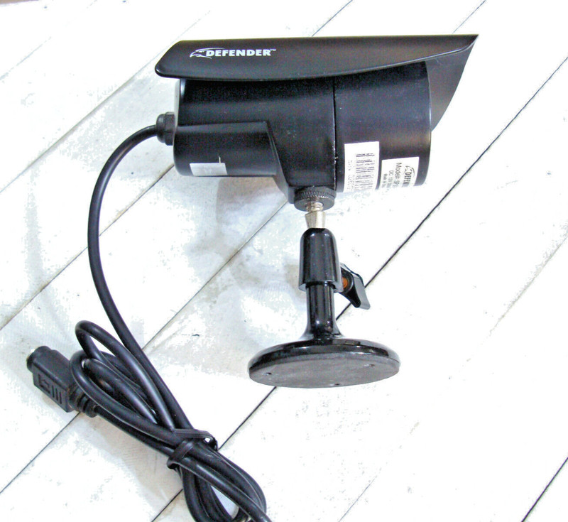 NEW - DEFENDER - Security Camera / DEFENDER Model SP301-C with 4 Prong Cable gallery
