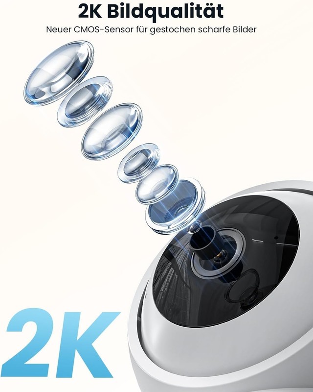 ieGeek SC1 Indoor 2.4GHz/5GHz Security Camera | WiFi | 2 Pack gallery