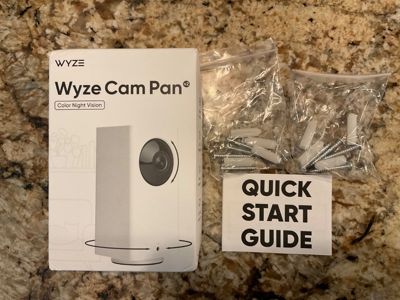 Wyze Cam Pan 1080p Pan-Tilt-Zoom Wi-Fi Indoor Night Vision Camera White Shelf gallery