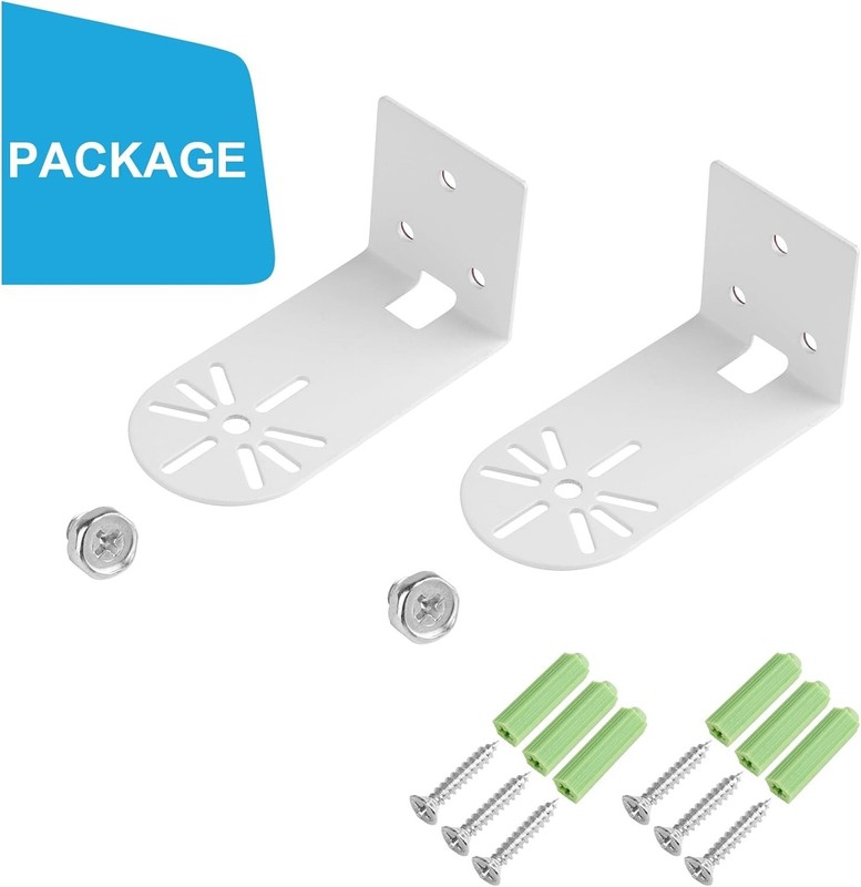 2-Pack Adhesive Wall Mount Bracket for Wyze Cam V3/V4/V2 - Easy Installation gallery