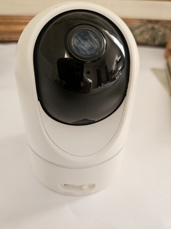 Eufy Indoor Cam 2K Pan & Tilt Security Camera – White Works , No USB chord