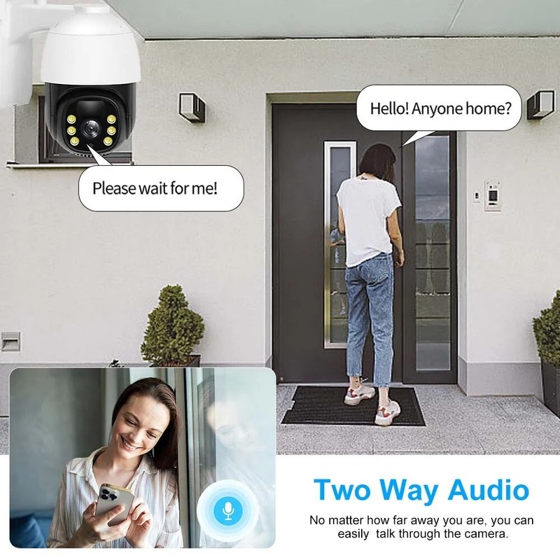 HC Outdoor Camera Solar Wireless 6MP HD 4G PTZ Security System CCTV Night Vision gallery