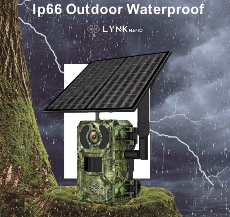 4G SOLAR Hunting Security TRAIL Camera, 4MP, AI 25m Detection, 2-Way Audio, App gallery