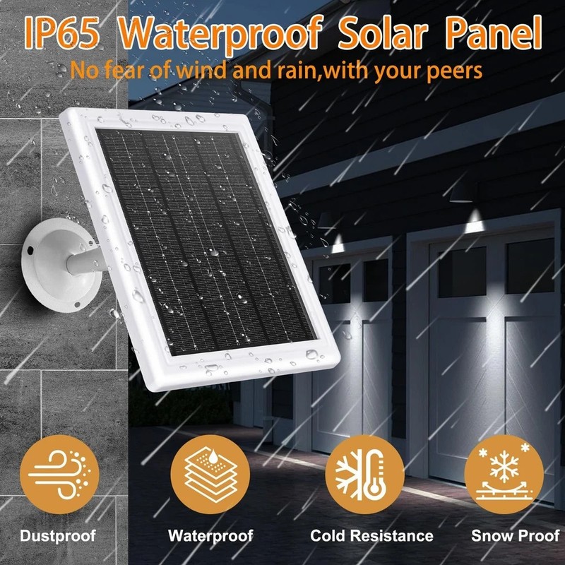 Ring Solar Charger 5W 12VAC Compatible with Ring Video Doorbell 3/3+/4, Batte... gallery
