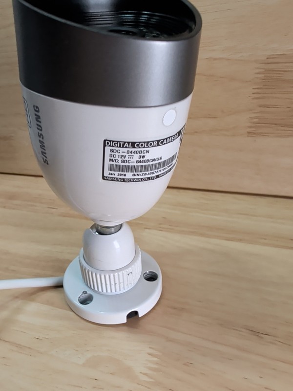 Samsung HD SDC-8440BCN Security Camera w/ ONE REEL of 60' BNC cable gallery