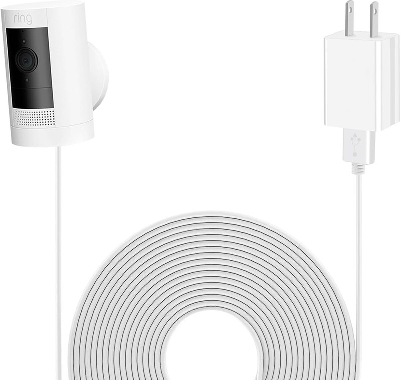 Camera Power Cord Compatible with Ring Stick Up Cam 2nd/3rd Gen Battery/Plug …