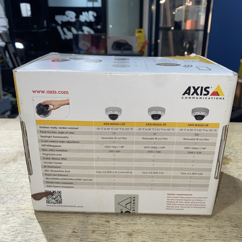 Axis M3024-LVE Network Security Camera System 0535-001 gallery