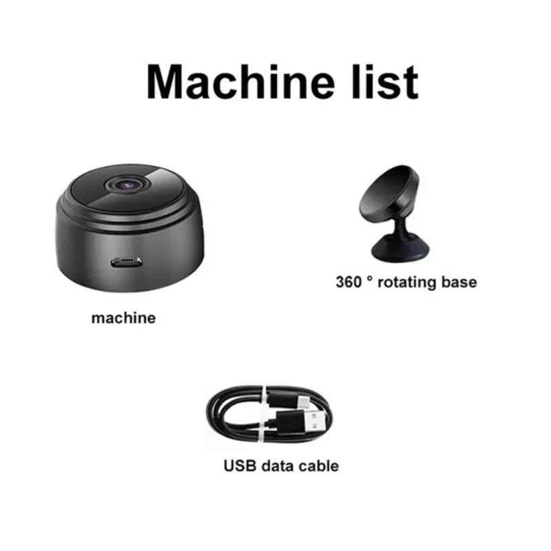 Mini Wireless Record Camera WiFi IP Home Security DVR Night Vision HD USB 1080P gallery