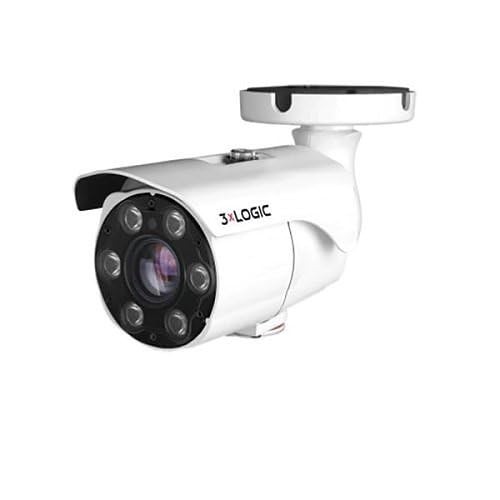 3xLOGIC VX-5M20-B-RIAW VISIX 5MP Outdoor Bullet IP Camera with Remote Focus,