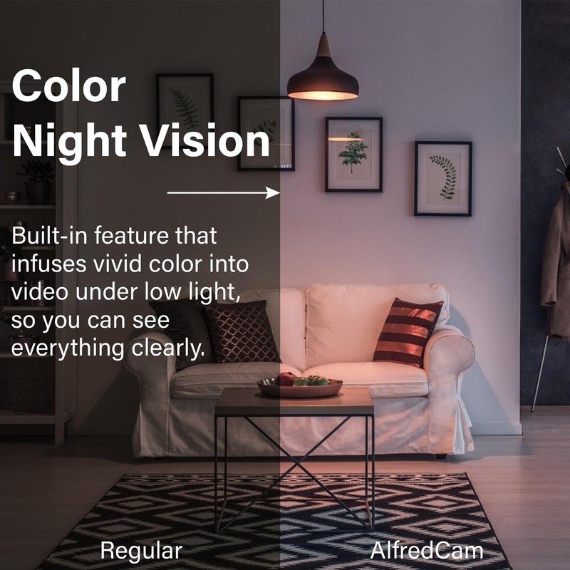 Indoor WiFi Security Camera FullHD 1080P 2.4G Motion Detection Night Vision gallery