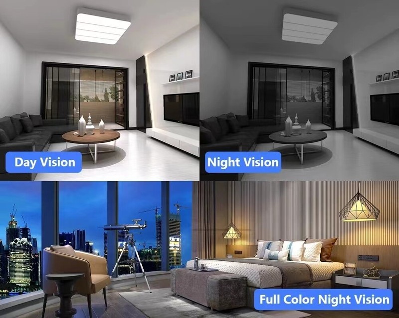 2.4G WIFI IP 3MP Camera Motion Detection Color Night Vision 2 Way Audio Slot US gallery