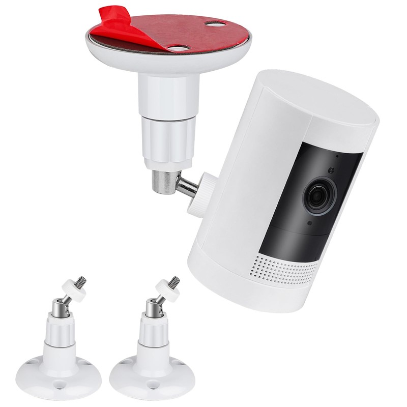 2Pack Adhesive Wall Mount for Ring Stick Up Cam & Ring Outdoor Cam Plus, 360 …
