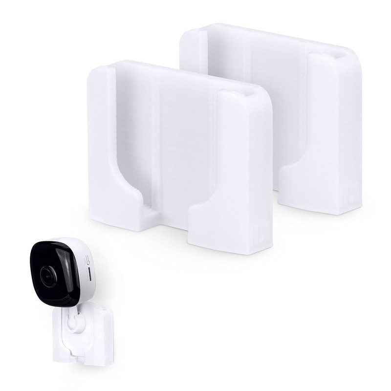 Wall Mount For Kasa Kc100 Kc105 Ec60 2 Pack Adhesive Holder For Tp Link Smart