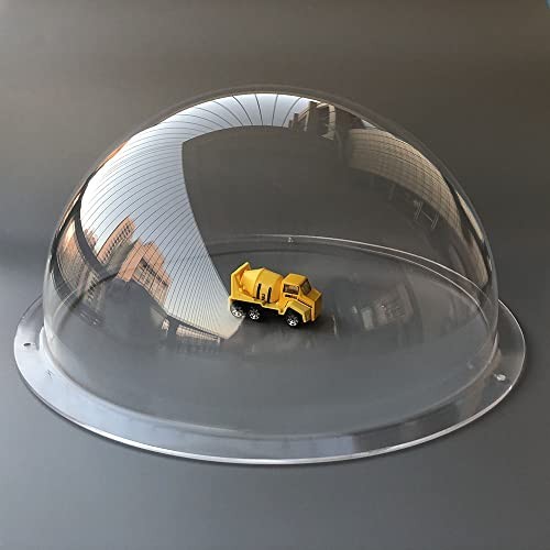 Large 13.3" Clear Acrylic Dome Cover for Indoor/Outdoor CCTV Security Camera Hou gallery