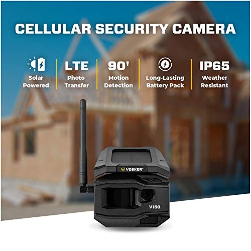 Vosker V150 LTE Solar Security Camera 2 Pack gallery