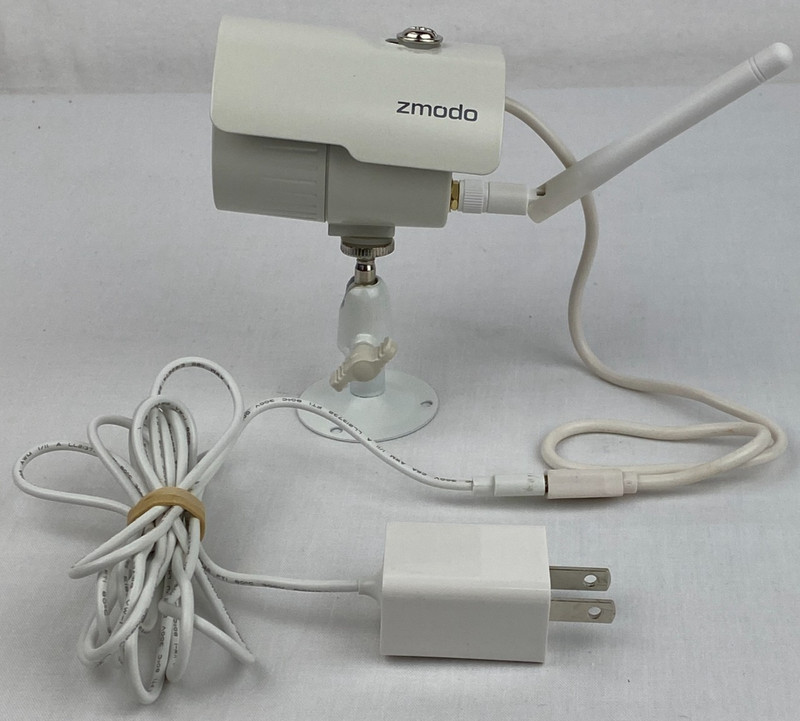 ZModo ZP-IBI15-W Outdoor Wireless Security Camera Antenna Bracket Power Cord B47 gallery