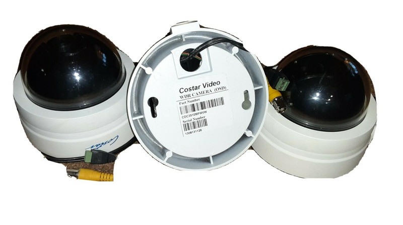 COSTAR (CDC3510MFWVW) Vandal Flex Dome Camera 2.8-12MM DC Iris Day Night