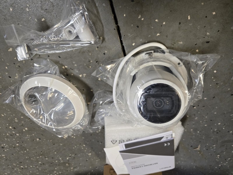 Hanwha Techwin Wisenet QNE-8011R 5MP IR Turret Network IP Camera 2.8mm *NEW* gallery