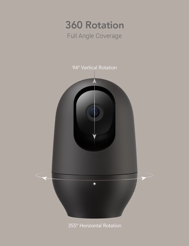 Nooie Pet Camera 2K, 360°Pan/Tilt Wi-Fi Monitoring Cam gallery