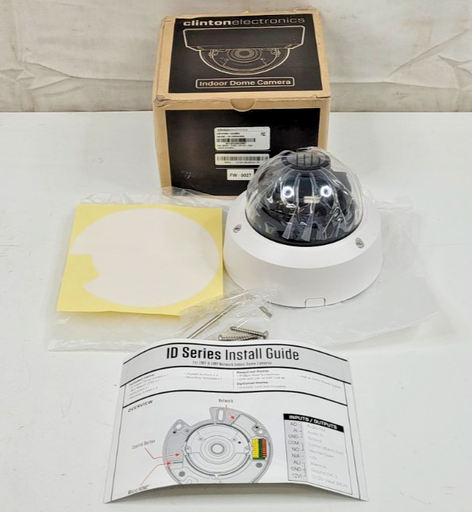 CLINTON CE-ID30AHR2C 2MP IP Indoor Dome w/ HDMI