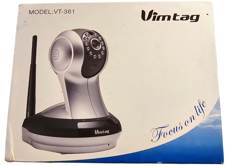 BRAND NEW Vimtag Baby Monitor VT-361 Wi-Fi Security Camera HD (154)