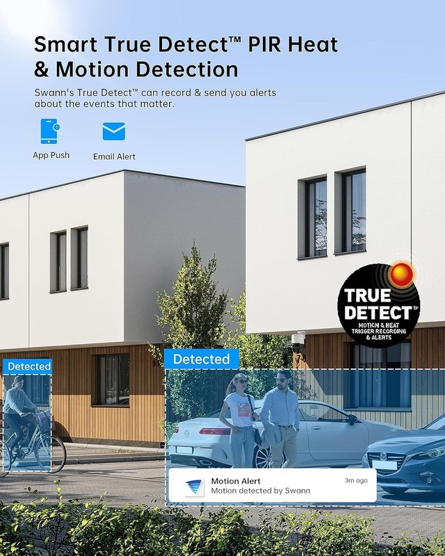 Swann Enforcer™ 12MP Heat & Motion Sensing IP Add-on Bullet Camera- SWNHD-1200BE gallery