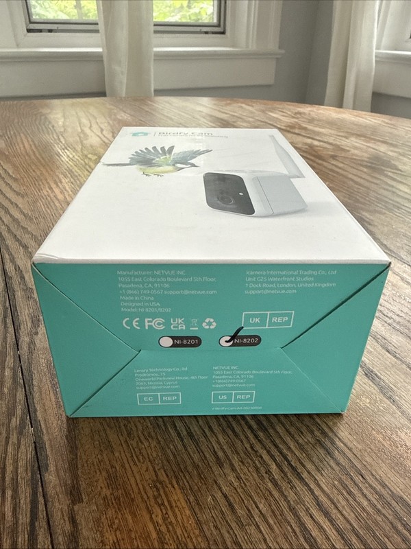 Netvue Birdfy NI-8202 FHD Camera for Bird Feeder Birdwatching Brand NEW gallery