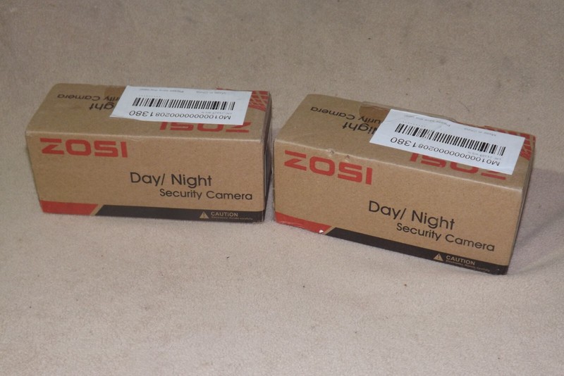 Zosi 1080P Day/Night Bullet Camera ZG2112T Lot Of Two