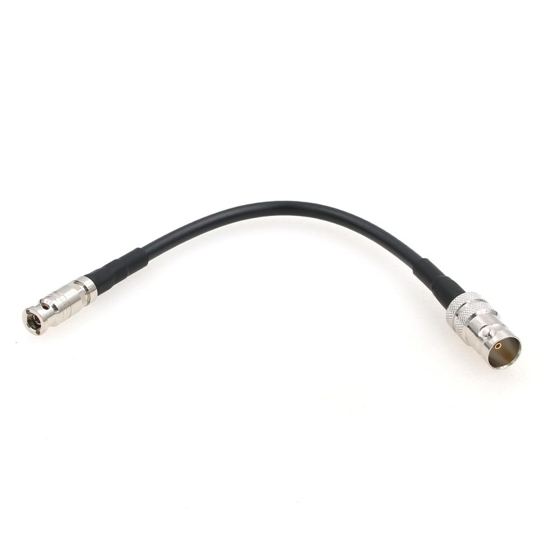 HD Micro BNC Male to Standard BNC Female Video Cable Blackmagic Monitors 15CM