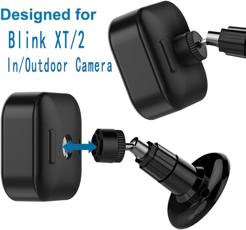 2Pcs System Sturdy Camera Mount Support Wall Bracket 360° Degree For Blink XT2 gallery
